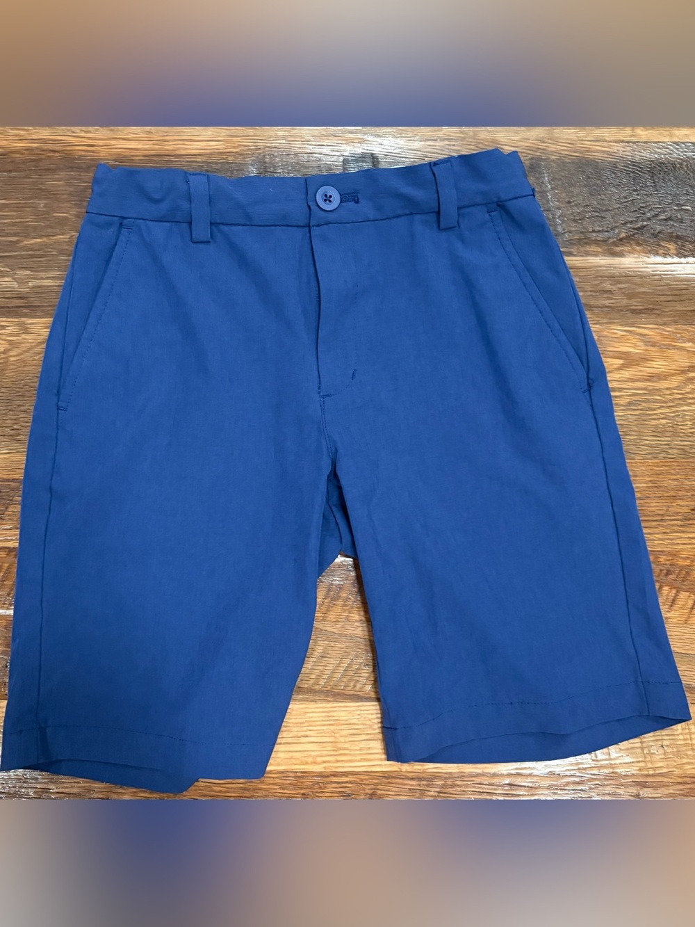 Vineyard Vines Performance Boys Shorts, Size 12. Navy Blue. Adjustable waist